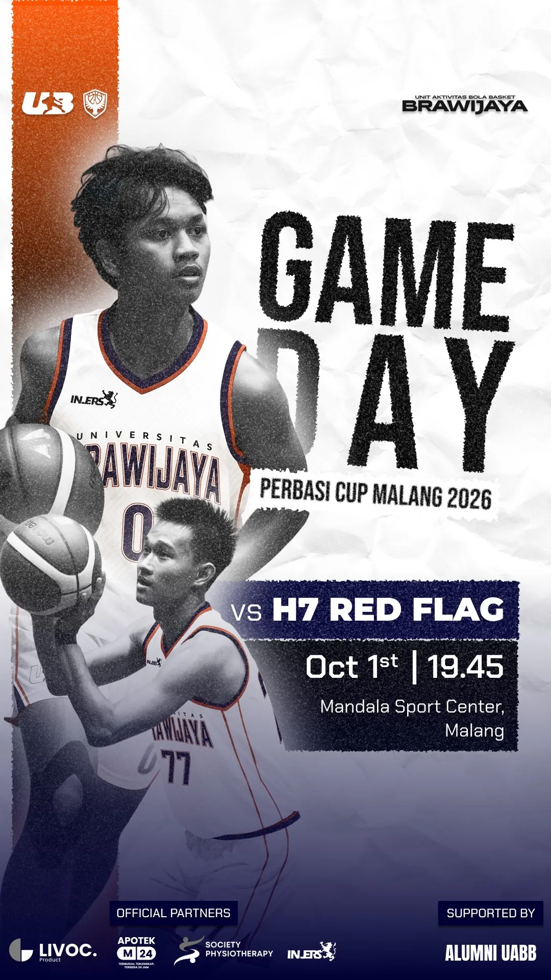 Poster game day