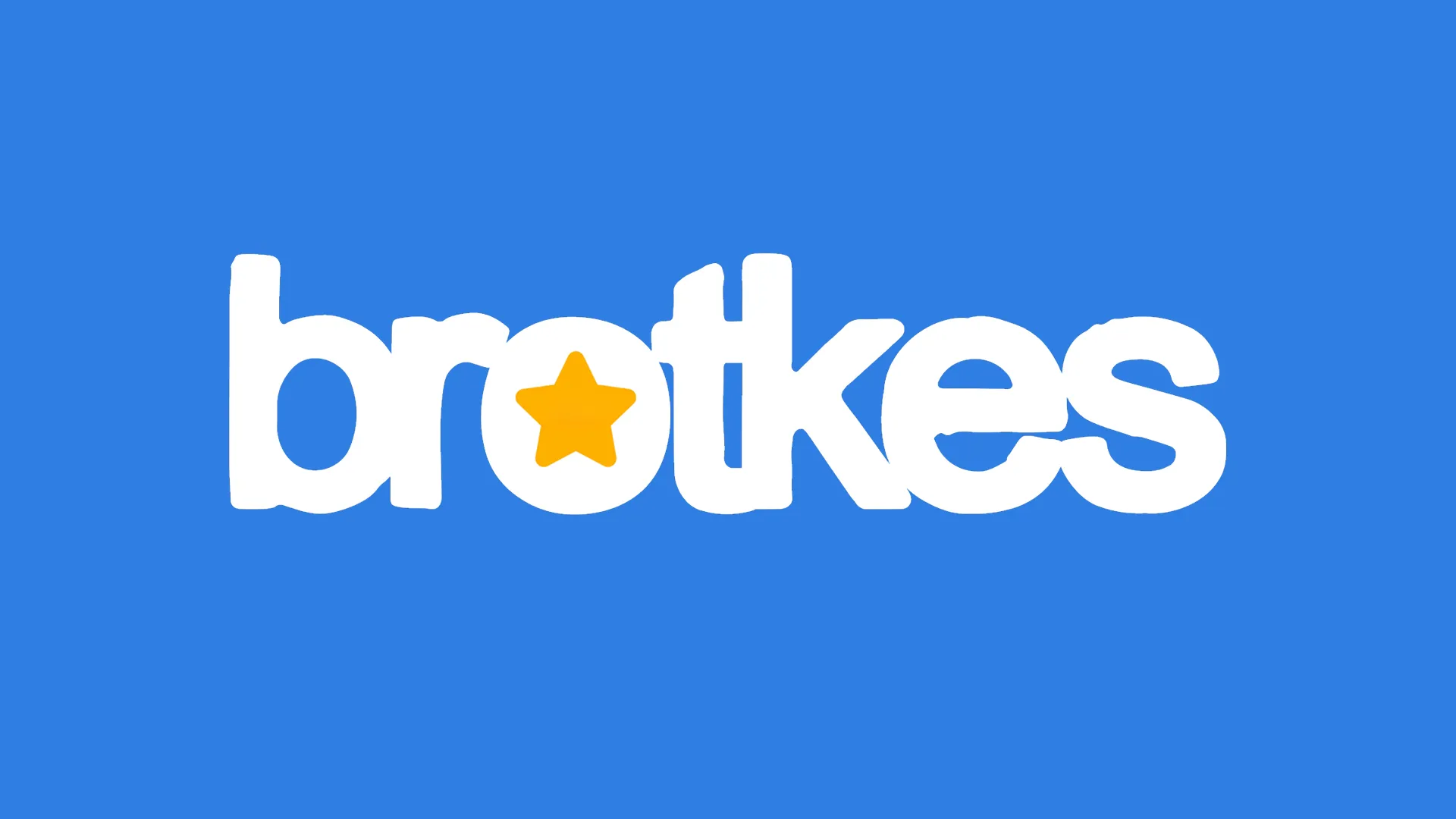Logo utama Brotkes dengan ikon bintang kuning