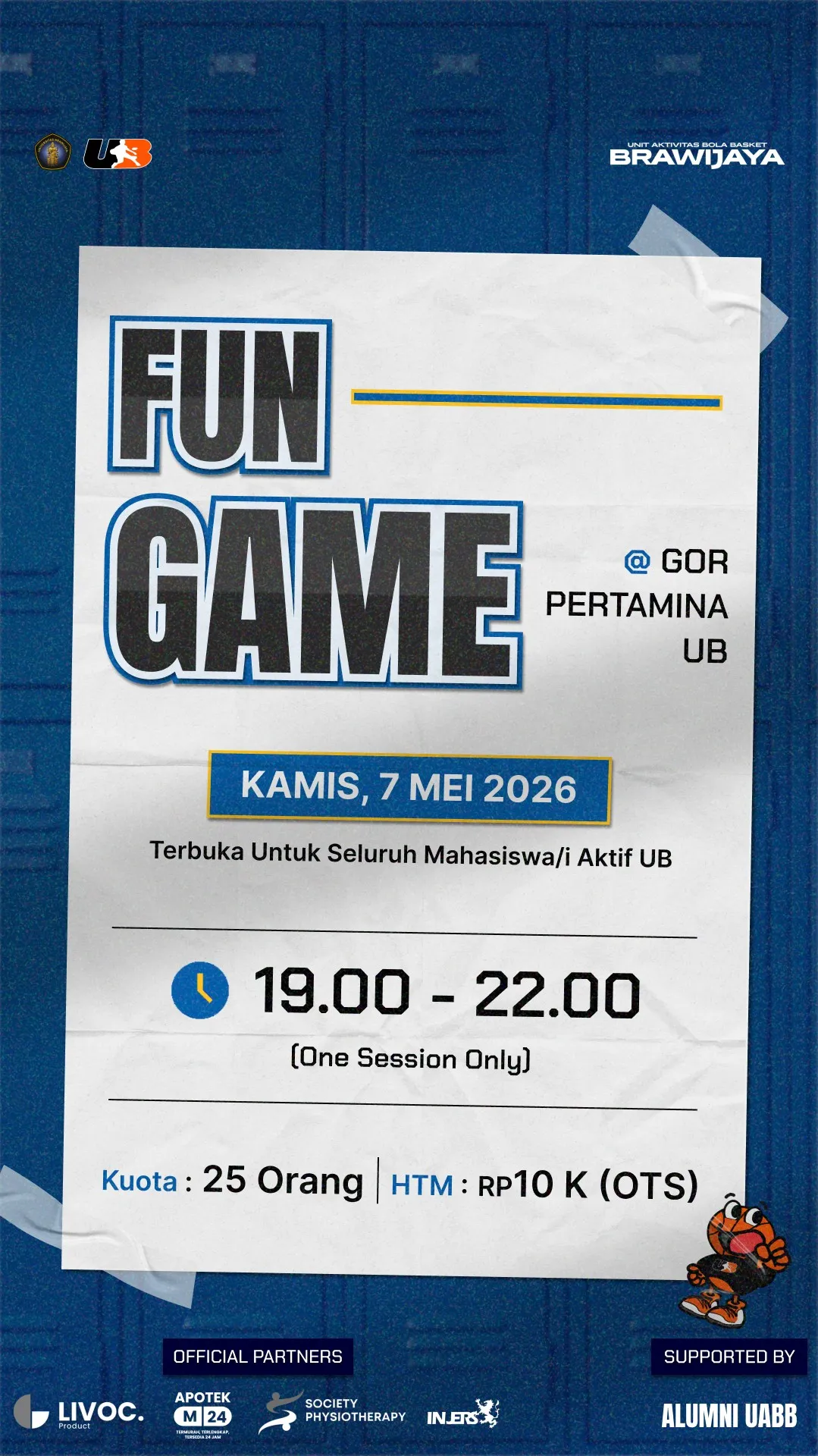 Poster acara fun game